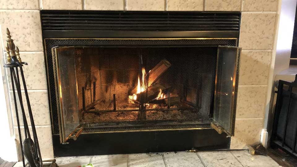 暖炉の画像
